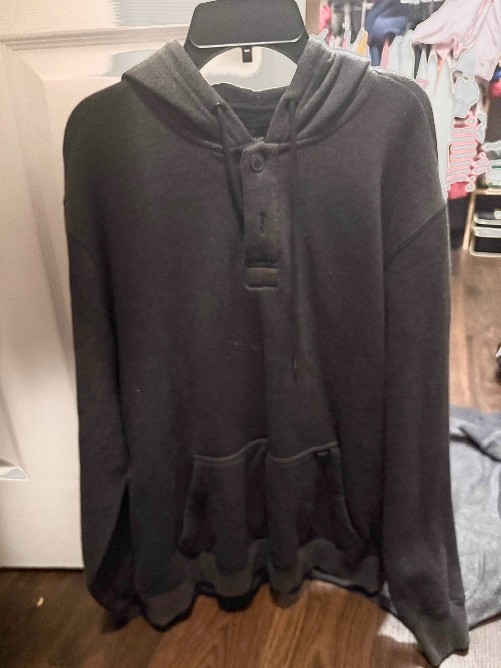 RVCA Button Up Hoodie